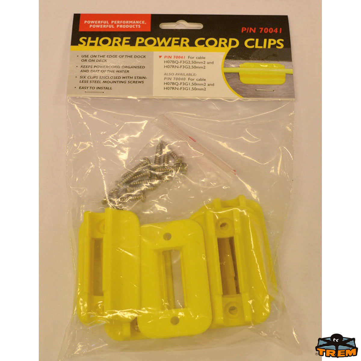 power cord clips